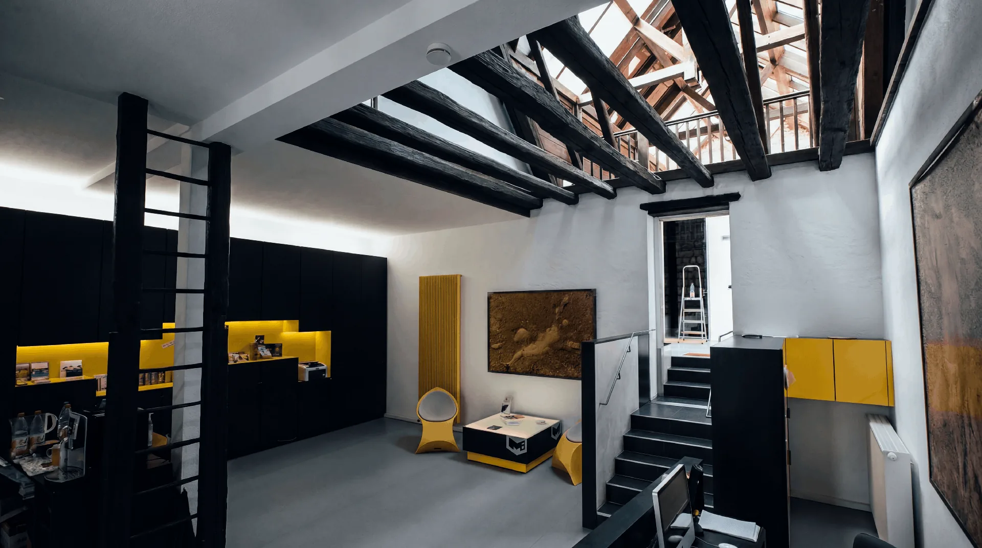 Media Atelier Studio Empfangsbereich